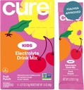 Cure Hydration - Kids Electrolyte Drink Mix | Plant-Based Pediatrik Formulated Rehidr | Nodrew Sugar, FSA-HSA, Non-GMO, Gluten-Free, No Yapay Flavors | Box of 6 Packets - Meyve Zülcel