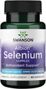 Swanson Albion Kompleks Selenium 200 mcg 90 Capsules