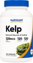 Nutricost Kelp Capsules, Iodine, 120 Capsules, Vegetarian, Non-GMO & Gluten Free