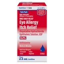 HealthCareAisle Eye Allergy Itch Relief - Olopatadine Hydrochloride Ophthalmic Solution USP, 0.2% – 2.5mL Twin Pack – Eye Allergy Drops