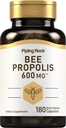 Piping Rock Bee Propolis Extract Capsules | 180 Pills | Non-GMO, Gluten Free Supplement