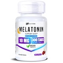 Healthfare Melatonin 10mg | 300 Fast Dissolve Tablets | Berry Flavor | Vegan, Non-GMO, Gluten-Free | Made in the USA