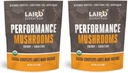 Laird Superfood Organik Performansı Chaga, Cordyceps, Lion's Mane ve Maitake for Energy and Cognition, 3.17 oz. Bag, Pack of 2
