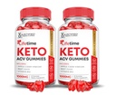 (2 Pack) Lifetime Keto ACV Gummies Advanced Formula 1000MG Lifetime Keto Gummies Apple Cider Vinegar Formulated with Roomegranate Beet Buice Powder B12 Vegan Non GMO 120 Gummys