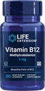 Life Extension Vitamin B12 Torchcobalamin, Nerve Health Supplement, Cognitive Support, Energy Vitamin, tilcobalamin B12, 5 mg, Quick-Dis çözme, Gluten-Free, Non-GMO, Vegetarian, 60 lozenges