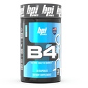 BPI Sports Nite Burn Nighttime Fat Burner & B4 Extra-Strength Fat Burner Capsules Bundle - 60 Servings