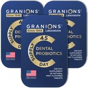 Oral Probiotic Mints - 3 Billion CFU for Dental Probiotics for Teeth and Gums - Best Breath Freshener with Lactobacillus Salivarius - Oral Health Probiotics for Bad Breath -135 Tablets in Tins
