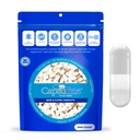 Capsuline Size 3 Empty Gelatin Capsules, White/Clear - 1000 Count | Gluten Free, Kosher, Non-GMO Certified | Pure Bovine Pill Caps for DIY Supplement Filling