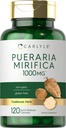 Carlyle Pueraria Mirifica Capsules | 120 Count | Root Extract | Non-GMO & Gluten Free Supplement