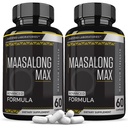 (2 Pack) Maasalong Max 1600MG Advanced Men's Health Masalong Formula 120 Capsules