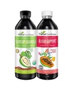 Herbal Goodness Soursop Leaf_Papaya Blood Support Immune & Cleanse Duo_Bundle_2bottles(12oz)