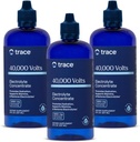 Trace Minerals 40.000 Volts - Συμπυκνωμένο συμπλήρωμα σταγόνες για την υποστήριξη ηλεκτρολυτών - Υποστηρίξτε τη μυϊκή υγεία & ζωτικότητα - Εκγύμναση ποτό για να βοηθήσει την ενυδάτωση - 8 fl oz (πακέτο των 3) (144 εξυπηρετούν)
