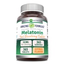 Amazing Formulas Melatonin 10 Mg | Fast Dissolving Tablets Supplement | Non-GMO | Gluten-Free | Made in USA (Citrus | 365 Count)