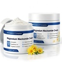 Magnesium Niacinamide Relief Cream -Fast Acting Cooling Formula, 12 Ingredients for Muscles, Joints, Neck, Low Back, Knee, Foot, Fast Absorbing, Non-Greasy Formula, 4 oz