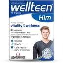 Wellteen by Vitabiotics Him Tablets x 30