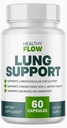 Healthy Flow Lung Support, Supports Lung Health & Respiratory Function - Improves Breathing, Oxygen Flow - 60 Capsules Genuine (1 Pack)