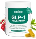 ooioo GLP-1 Weight Loss Supplement with Berberine, Ceylon Cinnamon & Probiotic Blend for Appetite, GLP-1 Activate, Metabolism & Gut, Vegan, Non-GMO, Halal Capsules for Men & Women