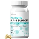 GLP-1 Support Probiotic Weight Loss Support Supplement with Berberine - Women Men - Natural Daily Oral GLP1 Support Appetite Suppressant Hunger Control Metabolism Fat Burn & Gut Health