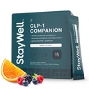 GLP-1 Constipation Support | Digestive, Gut Discomfort GLP Symptom Relief | Akkermansia, Probiotic, Prebiotic Microbiome Support for Digestive Balance, Regularity & Bloating Relief - Berry Citrus 15ct