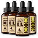 (4-Pack) Premium Hemp Oil