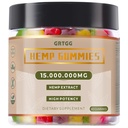Hemp Gummies Advanced Extra Strength- High Potency Natural Hemp Oil Extract Gummy, Great for Peace & Relaxation,Naturals Fruit Flavors,Made in USA