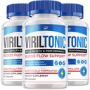 Viril Tonic for Men, Viril Tonic Pills Advanced Performance Supplements, Viril Tonic Performance, Viril Tonic Reviews (3 Pack - 180 Capsules)