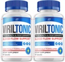 Viril tonic for Men, Viril Tonic Pills Advanced Performance Supplements, Viril tonic Performance, Viril tonic Reviews (2 Pack - 120 Capsules)