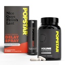 Last Long & Finish Strong Duo - Delay Spray for Men + Volume Booster – Doctor-Recommended for Lasting Stamina & Enhanced Volume
