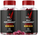 (2 Pack) TritonMaxx Gummies - Official Triton Maxx Gummies for Men Supplement Support, Premium Triton Maxx Advanced Formula Performances and Energy, TritonMaxx Gummys Review, 120 Gummies for 2 Months