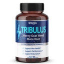 Premium Tribulus Terrestris with Maca Root Tongkat Ali Ginseng - High Strength for Men Women - 90 Day Supply (90 Count (Pack of 1))