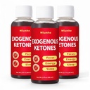 Exogenous Ketones Supplement Drink - 3 Servings with 10g Ketones for Daily Energy, Focus & Clarity - Ideal for Fasting, Work & Training - No Sugar, No Caffeine