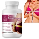 Booster Breast Enhancement Pills – Natural Supplement for Breast Growth, Fuller Shape, Curvier Bust, Rounder Cleavage, 60 Capsule