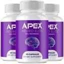 Apex Neuro Elite Capsules, ApexNeuroElite Pills Reviews (3 Pack)
