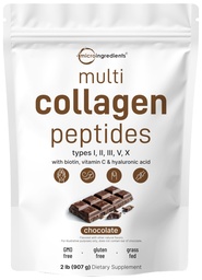 Micro Συστατικά Multi Collagen Peptides σκόνη, 2lb 