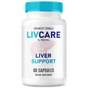 LivCare – Premium Liv Care Liver Support Formula with Natural Ingredients for Detox, Balance, & Gentle Body Cleanse | Easy-to-Take Pills, 30 Day Supply, Official Review (60 Capsules)