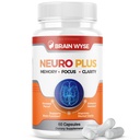Neuro Plus Brain and Focus Supplement Brain Wyse Pill (60 Capsules)