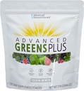 Gelişmiş Biyonutritionals Advanced Greens Plus Tozed Superfood Formula 50 Meyve, Sebzeler, Herbs ve Superfoods - Vegan, Vegetarian - 9.84 OZ - 279 g