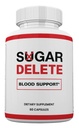 Zonata Sugar Delete Capsules, Sugar Delete Blood Support Premium Formula, 60 Capsules