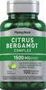 Piping Rock Citrus Bergamot Supplement | 100 Extract Capsules | Vegetarian Complex | Non-GMO, Gluten Free