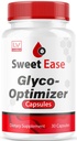SweetEase Glyco Capsules, SweetEase Natural Pills Advanced Formula, 30 Capsules for 1 Month