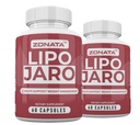 Zonata (2 Pack) Lipojaro Capsules with Apple Cider Vinegar & Raspberry, Lipojaro Supplement (120 Count)