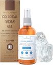 Pure Collidal Silver Gel 40 PPM • 100% Φυσικό και μόνο 3 Συστατικά • Βέλτιστη Υφή και Απορρόφηση (Better Than Creams) • Amber Glass και Ultra-Πρακτική Αντλία • Ebook Περιλαμβάνεται • Institut Katharos