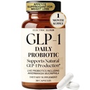 GLP-1 Weight Loss Supplement with Akkermansia - Reduce Hunger & Cravings, Support Fat Loss & Metabolism, Boost Natural GLP1 Production, Appetite Suppressant for Men & Women