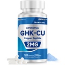 GHK-Cu Peptide – High-Purity GHK-Cu with Liposomal Delivery for Hair & Skin Support – 120 Caps.