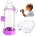 Inhaler Spacer - for Children and Adults, Medical Grade mask Design, Colorful Options, Home School Travel, Easy to Clean - Nessi OTC Spacer (Purple, Kids)