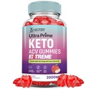 Ultra Prime Keto ACV Gummies Extreme 2000MG UltraPrime Keto Gummies Apple Cider Vinegar Formulated with Pomegranate Beet Juice Powder B12 Vegan Non GMO 60 Gummys