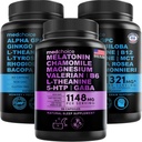 MEDCHOICE Sleep Melatonin (90ct) and Nootropic Brain (120ct) Supplement Bundle - Wellness Duo for Sleep, Brain, Focus, & Mood Support - Vegan, Non-GMO, Gluten-Free