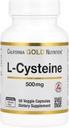 California Gold Nutrition L-Cysteine, AjiPure®, 500 mg, 60 κάψουλες Veggie