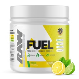 RAW Fuel, Premium Endurance Supplement Powder, Lemon Lime (60 Servings) - Peak Performance, Hydration & Stamina During Workouts, Training or Competition - 24g of Carbohydrates & 300mg of Sodium