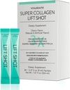 VITALBEAUTIE Material Collgen for Women, SuperCollagen Lift Shot - Premium Multi Collagens, Type I, II, III, V, X 1500 mg with Hyaluronic, Vitamin C, Üçüncü Parti Onaylandı, Yüksek Aborpsiyon